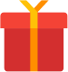 Gift/Present - Holiday Season Fundraiser Icon
